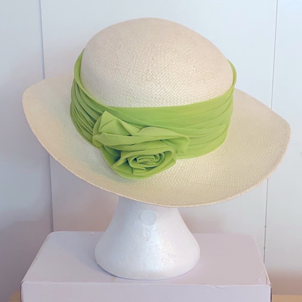 Ladies straw hat - Picture 3 of 8